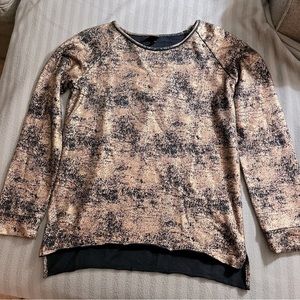 Art Class - Target Bronze Foil on Black Tunic Sweatshirt Kids XL 14/16